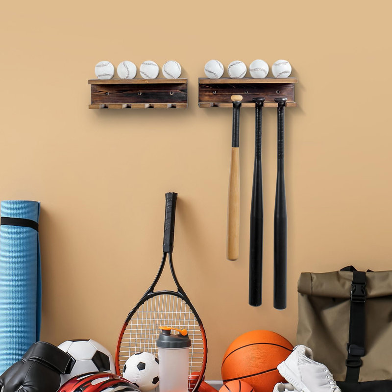 Floating shelves for sports memorabilia discount